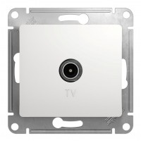 Розетка TV SYSTEME ELECTRIC GLOSSA, оконечная, белый