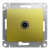 Розетка TV SYSTEME ELECTRIC GLOSSA, оконечная, фисташковый