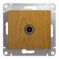 Розетка TV SYSTEME ELECTRIC GLOSSA, одиночная, дуб