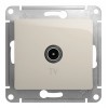 Розетка TV SYSTEME ELECTRIC GLOSSA, одиночная, молочный