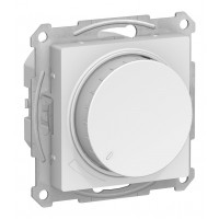 Светорегулятор поворотно-нажимной SYSTEME ELECTRIC ATLASDESIGN, 315 Вт, для LED 7-157 Вт/ВА,  белый
