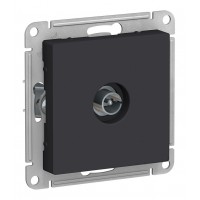 Розетка TV SYSTEME ELECTRIC ATLASDESIGN, одиночная, карбон