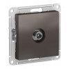 Розетка TV SYSTEME ELECTRIC ATLASDESIGN, оконечная, мокко