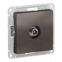 Розетка TV SYSTEME ELECTRIC ATLASDESIGN, оконечная, мокко