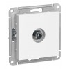 Розетка TV SYSTEME ELECTRIC ATLASDESIGN, оконечная, белый