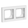 Рамка 2 поста IP44 SYSTEME ELECTRIC ATLASDESIGN, белый