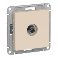Розетка TV SYSTEME ELECTRIC ATLASDESIGN, одиночная, бежевый