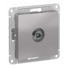Розетка TV SYSTEME ELECTRIC ATLASDESIGN, оконечная, алюминий