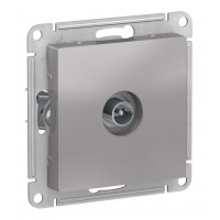Розетка TV SYSTEME ELECTRIC ATLASDESIGN, одиночная, алюминий