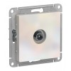 Розетка TV SYSTEME ELECTRIC ATLASDESIGN, одиночная, жемчуг