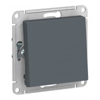 Переключатель 1-клавишный SYSTEME ELECTRIC ATLASDESIGN, скрытый монтаж, грифель
