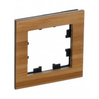 Рамка 1 пост SYSTEME ELECTRIC ATLASDESIGN NATURE, бамбук