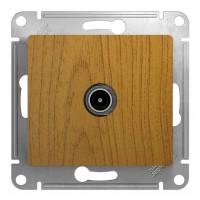 Розетка TV SYSTEME ELECTRIC GLOSSA, оконечная, дуб