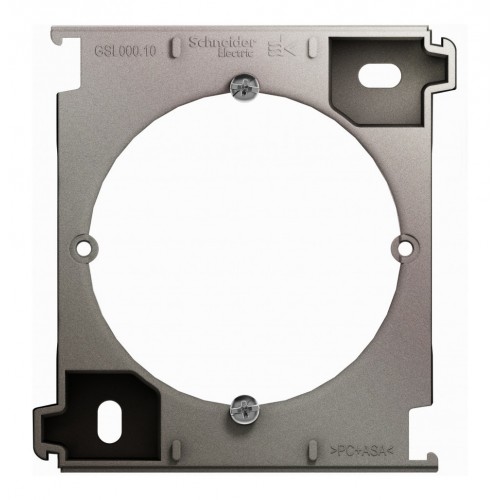 Расширение коробки наружного монтажа SYSTEME ELECTRIC GLOSSA, платина