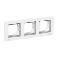 Рамка 3 поста IP44 SYSTEME ELECTRIC ATLASDESIGN, белый