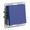 Переключатель 1-клавишный SYSTEME ELECTRIC ATLASDESIGN, скрытый монтаж, аквамарин, ATN001161