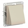 Вывод кабеля SYSTEME ELECTRIC ATLASDESIGN, скрытый монтаж, песочный, ATN001299