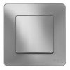 Переключатель 1-клавишный SYSTEME ELECTRIC BLANCA, скрытый монтаж, алюминий, BLNVS010603