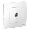 Розетка TV SYSTEME ELECTRIC BLANCA, оконечная, скрытый монтаж, белый, BLNTS000011
