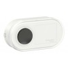 Кнопка звонка SYSTEME ELECTRIC BLANCA, открытый монтаж, белый, BLNKA000011