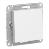 Выключатель 1-клавишный SYSTEME ELECTRIC ATLASDESIGN, скрытый монтаж, лотос, ATN001311