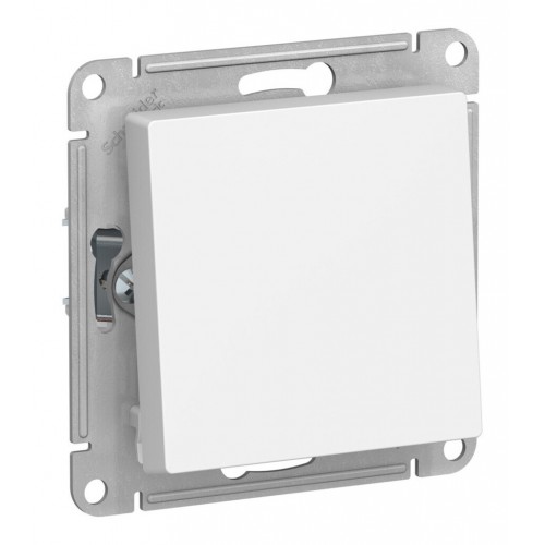 Переключатель 1-клавишный SYSTEME ELECTRIC ATLASDESIGN, скрытый монтаж, лотос, ATN001361
