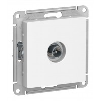 Розетка TV SYSTEME ELECTRIC ATLASDESIGN, оконечная, скрытый монтаж, лотос, ATN001391