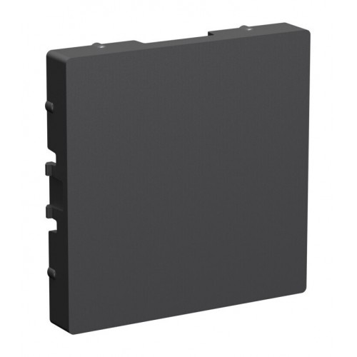 Заглушка SYSTEME ELECTRIC ATLASDESIGN, скрытый монтаж, базальт, ATN001409