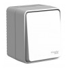 Переключатель 1-клавишный SYSTEME ELECTRIC ATLASDESIGN PROFI59, открытый монтаж, серый, ATN543061