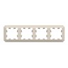 Рамка 4 поста SYSTEME ELECTRIC ATLASDESIGN ANTIQUE, бежевый, ATN100204