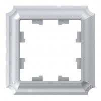 Рамка 1 пост SYSTEME ELECTRIC ATLASDESIGN ANTIQUE, алюминий, ATN100301