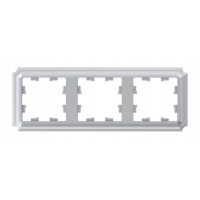 Рамка 3 поста SYSTEME ELECTRIC ATLASDESIGN ANTIQUE, алюминий, ATN100303