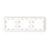 Рамка 3 поста SYSTEME ELECTRIC ATLASDESIGN ANTIQUE, жемчуг, ATN100403
