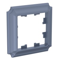 Рамка 1 пост SYSTEME ELECTRIC ATLASDESIGN ANTIQUE, грифель, ATN100701