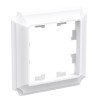 Рамка 1 пост SYSTEME ELECTRIC ATLASDESIGN ANTIQUE, лотос, ATN101301