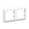 Рамка 2 поста SYSTEME ELECTRIC ATLASDESIGN ANTIQUE, лотос, ATN101302