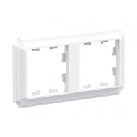 Рамка 2 поста SYSTEME ELECTRIC ATLASDESIGN ANTIQUE, лотос, ATN101302