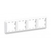 Рамка 4 поста SYSTEME ELECTRIC ATLASDESIGN ANTIQUE, лотос, ATN101304