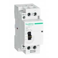 Модульный контактор SYSTEME ELECTRIC City9 Set 2НО 40А 230В AC, C9C32240
