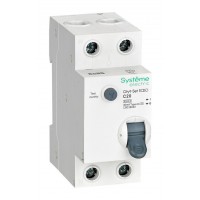 Дифавтомат SYSTEME ELECTRIC City9 Set 2P 20А 6 кА, 30 мА (AC), C9D36620