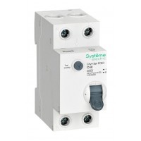 Дифавтомат SYSTEME ELECTRIC City9 Set 2P 40А 6 кА, 30 мА (AC), C9D36640