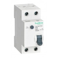 Дифавтомат SYSTEME ELECTRIC City9 Set 2P 40А 6 кА, 30 мА (A), C9D65640