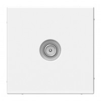 Розетка TV SYSTEME ELECTRIC ARTGALLERY оконечная, скрытый монтаж, белый, GAL000191