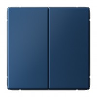 Выключатель 2-клавишный SYSTEME ELECTRIC ARTGALLERY, скрытый монтаж, аквамарин, GAL001151