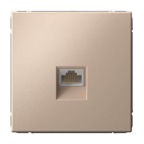 Розетка компьютерная RJ45 SYSTEME ELECTRIC ARTGALLERY, скрытый монтаж, песочный, GAL001286