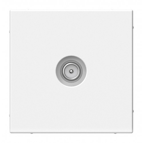 Розетка TV SYSTEME ELECTRIC ARTGALLERY проходная, скрытый монтаж, лотос, GAL001392