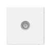 Розетка TV SYSTEME ELECTRIC ARTGALLERY проходная, скрытый монтаж, белый, GAL000192