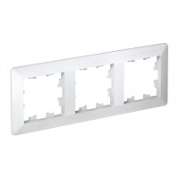 Рамка 3 поста SYSTEME ELECTRIC ATLASDESIGN AIR, белый