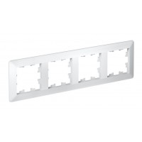 Рамка 4 поста SYSTEME ELECTRIC ATLASDESIGN AIR, белый