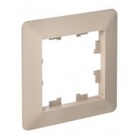 Рамка 1 пост SYSTEME ELECTRIC ATLASDESIGN AIR, песочный